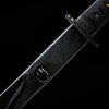 katana Kokushibyo z japonské oceli Tamahagane, oboustranné horimono