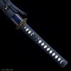 Blue Dragon Japanese Katana – T-10 Steel, Yokote, Choji Hamon