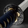 Blue Dragon Japanese Katana – T-10 Steel, Yokote, Choji Hamon