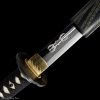 Dragon Japanisches Katana – Tamahagane-Stahl, Horimono-Gravur, Yokote-Spitze – Suguha Hamon