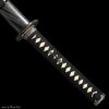 Dragon Japanisches Katana – Tamahagane-Stahl, Horimono-Gravur, Yokote-Spitze – Suguha Hamon