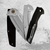 Červený zavírací nůž Dellinger Coyotte Flipper s G10 rukojetí pro každodenní nošení. e