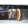 lovecký nůž Dellinger GISEI Randy Feather Damascus