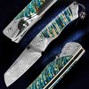 Dellinger Angriperen RWL34 Powder Tanto Folding Knife