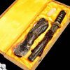 Shigemi Tanto – Japanese Tanto with Folded Steel and Authentic Choji Hamon