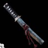 Shigemi Tanto – Japanese Tanto with Folded Steel and Authentic Choji Hamon