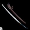 Deiji Japanese Katana - T-10 Folded Steel with Yokote and Authentic Gunome Hamon