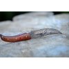 Myslivecký damaškový nůž Dellinger Damask Skinner Mahagony pro outdoor a bushcraft n