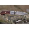 Lovecký zavírací nůž Dellinger SISSO Sentinell s damaškovou čepelí a rukojetí z palisandrového dřeva. h