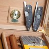 zavírací damaškový nůž s ořezávačem doutníků Dellinger Cigar Cutter PMX128-5