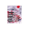 japonský nůž HIGONOKAMI mini s modrým pouzdrem PO-003B 5