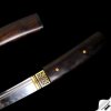 Japanese Tanto Shirasaya – T-10 Steel with Real Choji Hamon