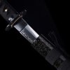Burakkumanba Japanese Tanto – T-10 Steel with Real Choji Hamon