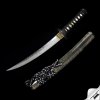 Juken Japanese Tanto – T-10 Steel with Real Hitatsura Hamon