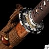 Mokuzai Japanisches Katana – T-10 Stahl, Yokote, Echter Hitatsura Hamon