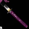 FOMU Japanisches Katana – Gefalteter Stahl 1075, Yokote, Echter Choji Hamon