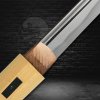 Shobu Shirasaya Japanese Tanto – Tamahagane Steel with Real Notare Hamon