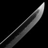 Shirasaya KUMO Japanese Wakizashi Sword – T-10 Steel, Real Choji Hamon