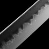 Shirasaya KUMO Japanese Wakizashi Sword – T-10 Steel, Real Choji Hamon