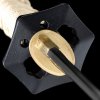 HOSHI Japanese Sword – T-10 Steel, Real Choji Hamon