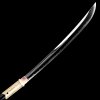 SHERU Japanische Naginata – T-10 Stahl, echter Choji Hamon