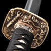 Hanya Japanese Sword – T-10 Steel, BOHI, Choji Hamon