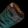 Akuma Katana aus gefaltetem AISI 1075 Stahl mit echtem Hamon