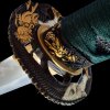 katana Akuma z překládané oceli AISI 1075 s reálným hamonem