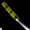 Japanese Take Shikomizue - Green Bamboo, T-10 Steel, Real Choji Hamon