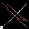Rakku Japanisches Katana – T-10-Stahl, Yokote – Suguha Hamon