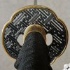MANJI GOLD Katana - Folded AISI 1075 Steel, Real Choji Hamon