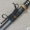 MANJI GOLD Katana - Folded AISI 1075 Steel, Real Choji Hamon