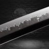 Tsunami Japanese Katana - T-10 Steel, Yokote Tip - Choji Midare Hamon