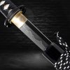 Musashi Japanese Katana - T-10 Steel, Yokote - Sanbonsugi Hamon