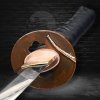 Dragonfly Japanisches Katana – T-10-Stahl, Midareba Togari-Gunome Hamon