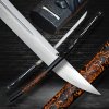 Dragon Japanisches Katana – T-10-Stahl, Choji Midare Hamon