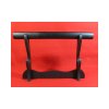 Tanto Shira Saya BLACK WOOD – 0,70 Shaku, AISI 1045 Kohlenstoffstahl, polierte Hamon-Imitation