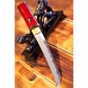 Tanto Shira Saya OMANKO – 0.70 Shaku, Folded AISI 1045 Steel, Real Choji Hamon