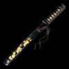 Tanto FLOWERS – 0,66 Shaku, gefalteter AISI 1045 Stahl, polierte Hamon-Imitation