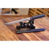 Tanto Shira Saya KURO – 0,99 Shaku, AISI 1045 Kohlenstoffstahl, polierte Hamon-Imitation, Yokote