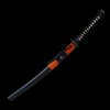 Wakizashi IWADE – 1,66 Shaku, AISI 1095 Kohlenstoffstahl, echter Choji-Hamon, Yokote