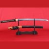 Wakizashi IWADE – 1,66 Shaku, AISI 1095 Kohlenstoffstahl, echter Choji-Hamon, Yokote