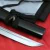 Wakizashi FLOWERS – 1.60 Shaku, AISI 1045 carbon steel, polished hamon imitation, yokote