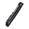 Prémiový zavírací nůž WEKNIFE Mini Buster Black s titanovou rukojetí a čepelí z oceli CPM 20CV g