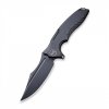 folding knife WEKNIFE Chimera 814C, S35VN Black Stonewashed Blade
