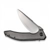 Prémiový celotitanový zavírací nůž WEKNIFE Quixotic Grey s čepelí typu drop-point z oceli CPM 20CV. g