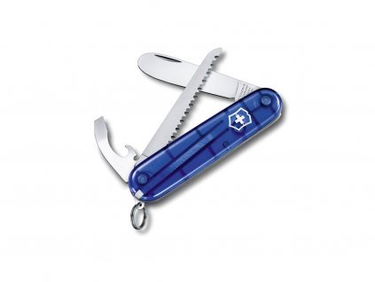 1140 kapesni nuz my first victorinox modry transparentni