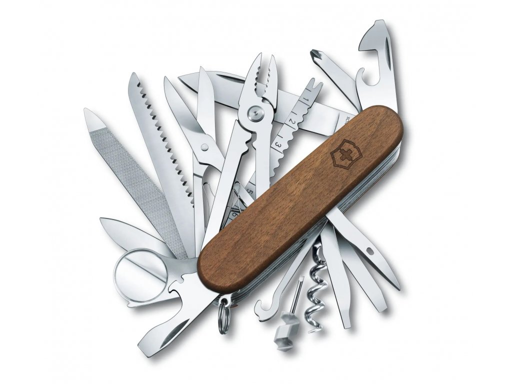 Kapesní nůž Swiss Champ Wood