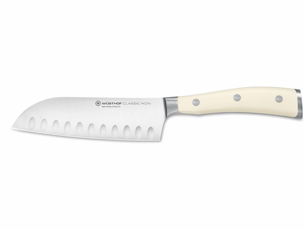 Nůž Santoku Classic Ikon Créme 14 cm