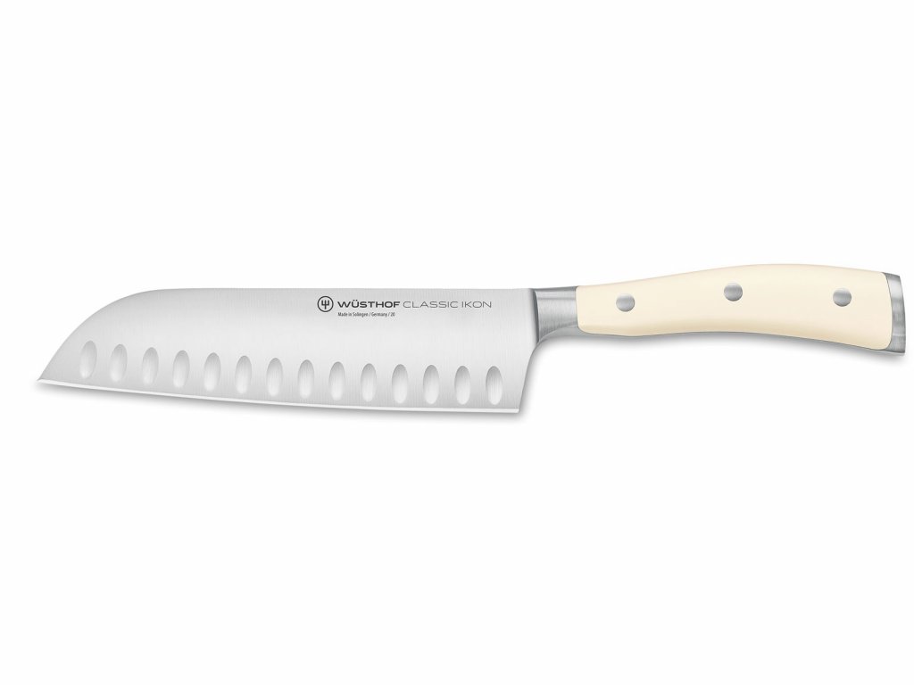 Nůž Santoku Classic Ikon Créme 17 cm